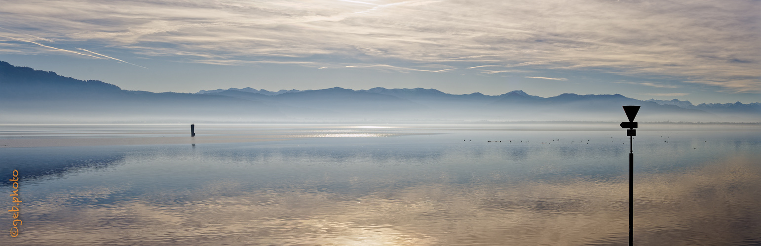 Neujahrsmorgen am Bodensee