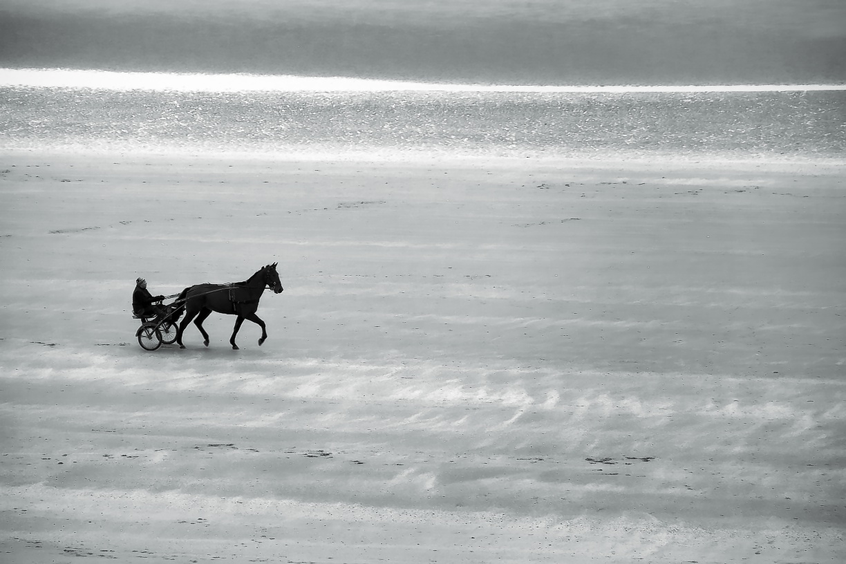 Neujahrsmorgen am Strand