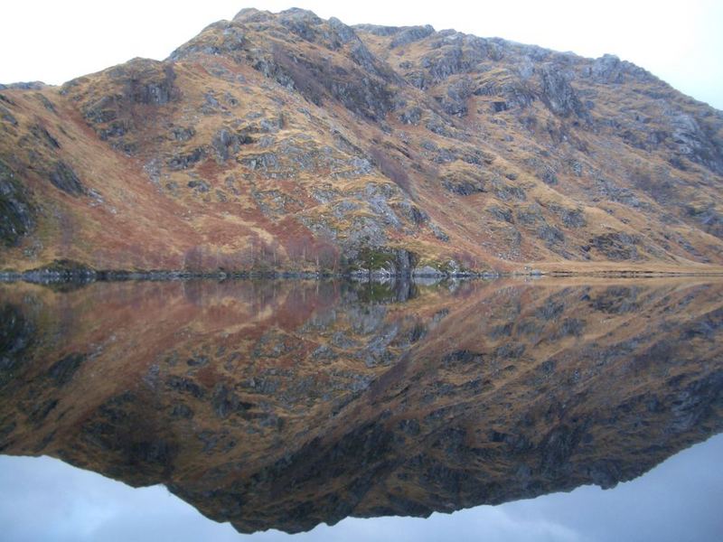 Neujahrsmorgen an Loch Morar, Knoydart, Highlands