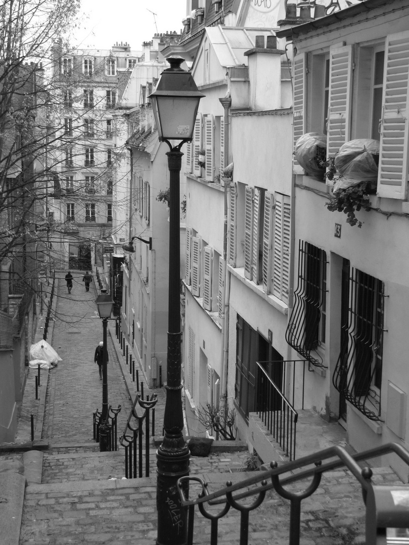 Neujahrsmorgen in Paris