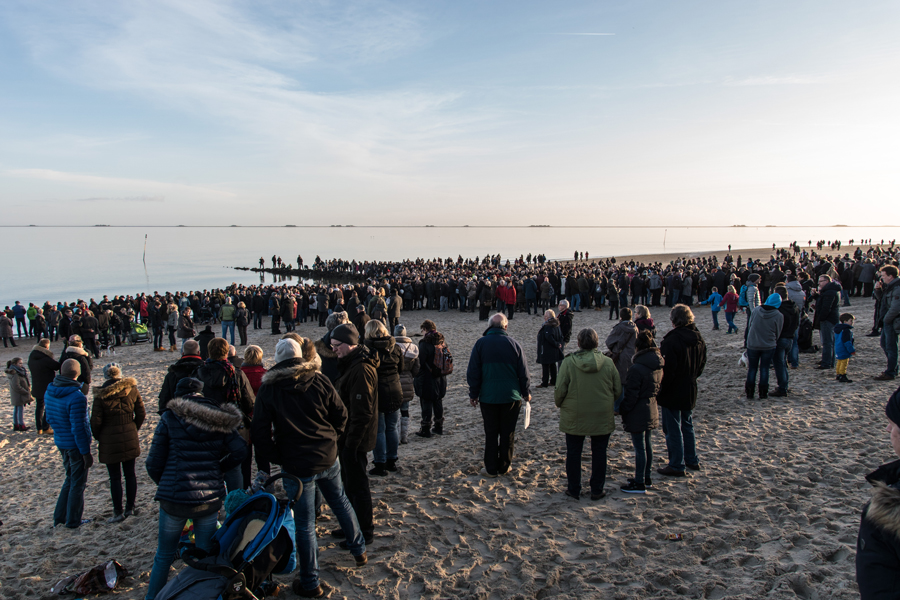 Neujahrsschwimmen auf Föhr