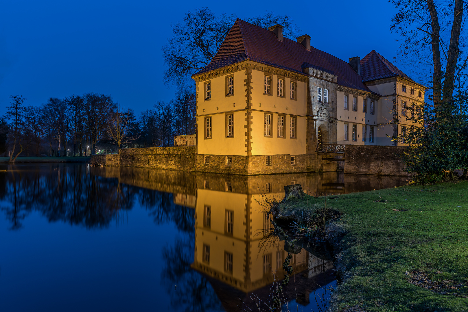 Neujahrsspaziergang am Wasserschloss