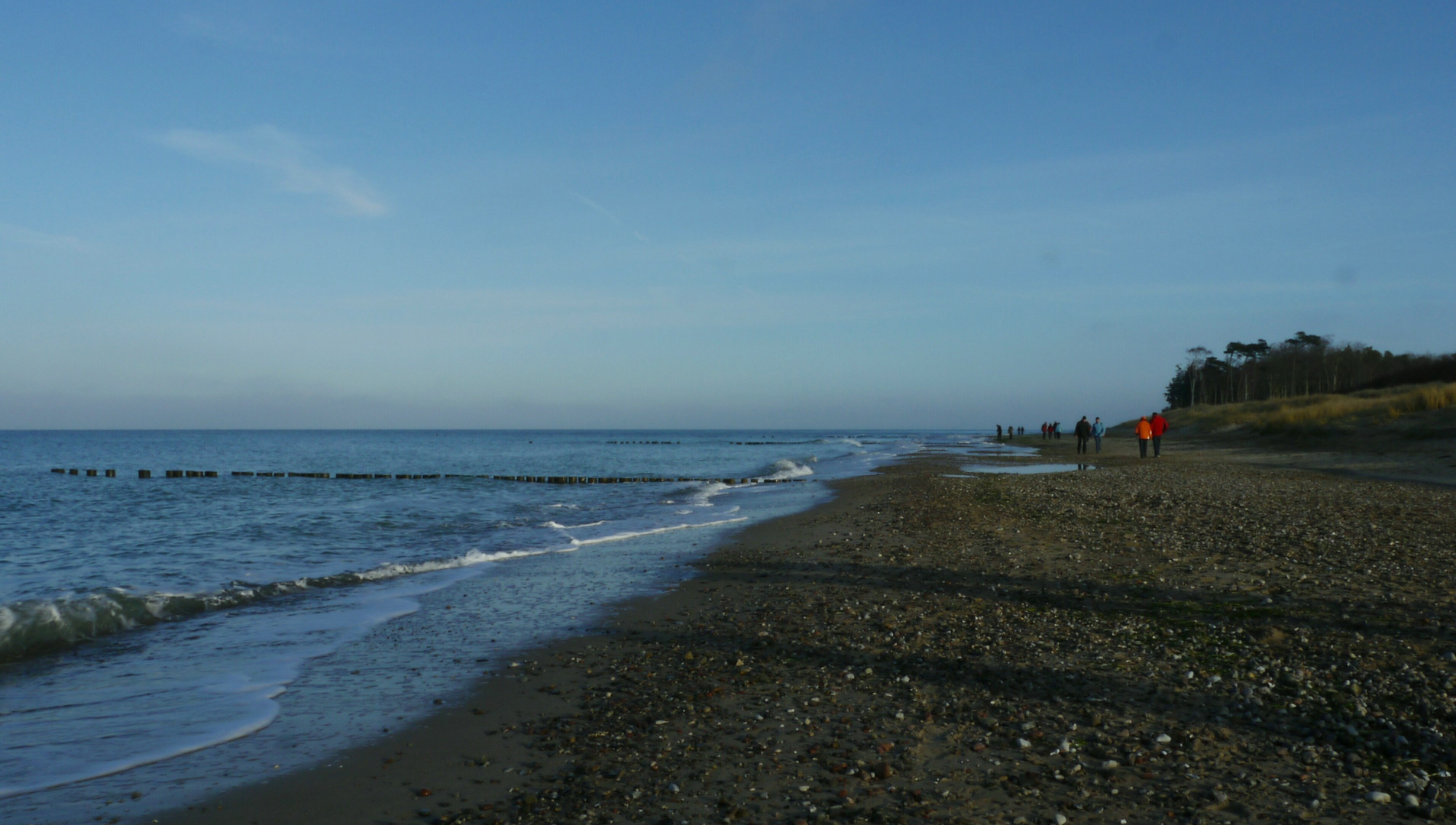 ...Neujahrsspaziergang an der Ostseeküste...