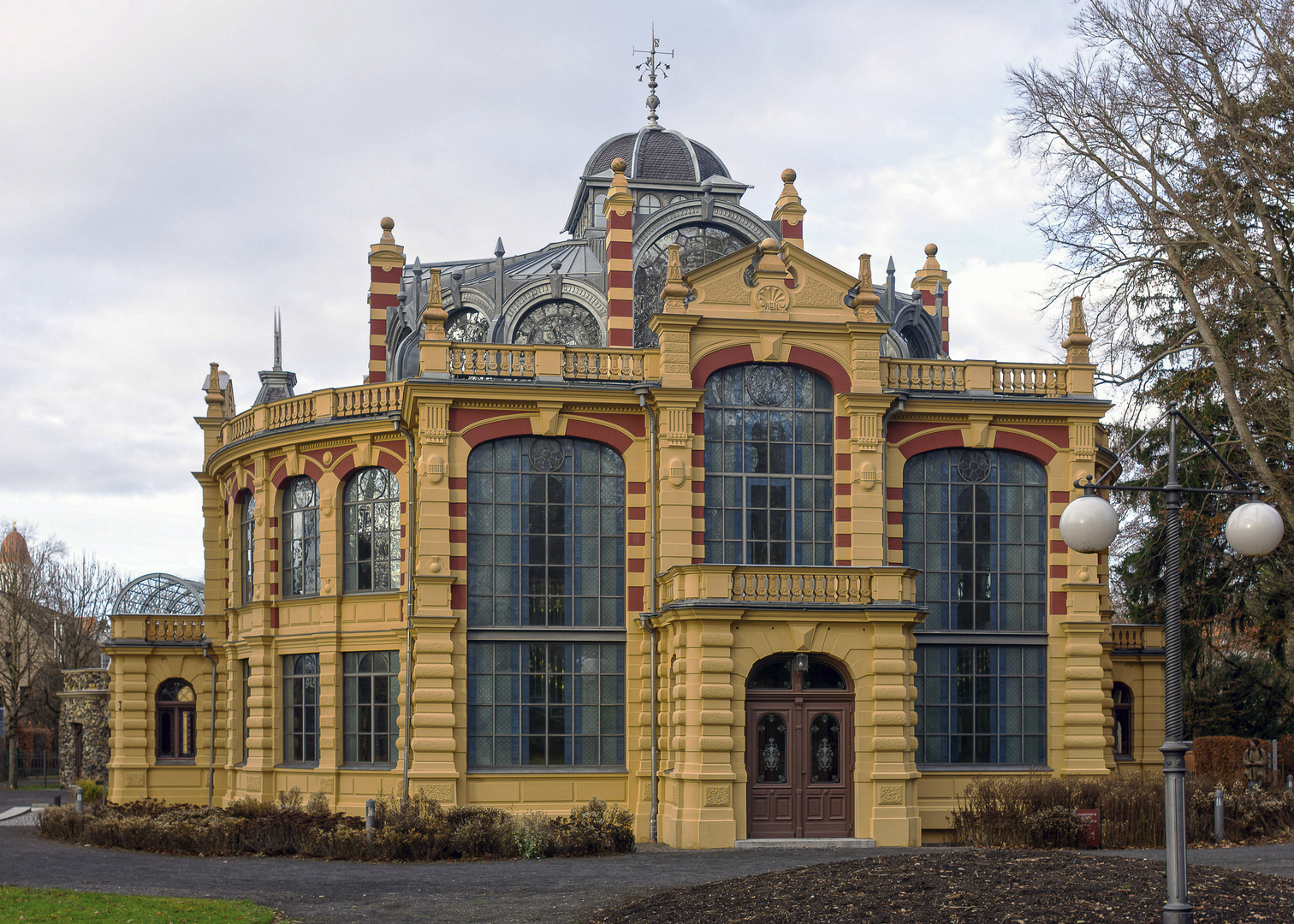 Neujahrsspaziergang zum Parktheater