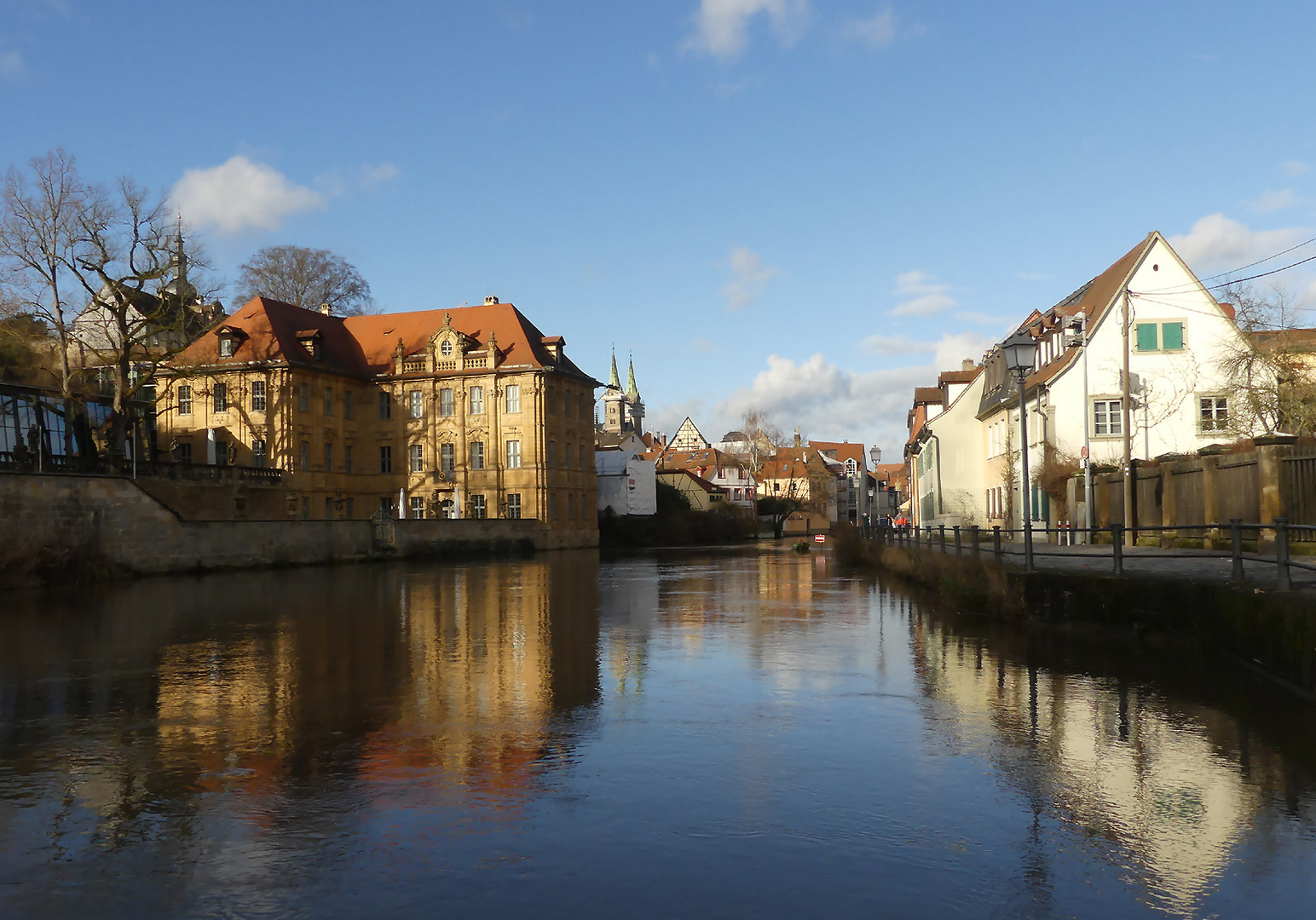 Neujahrsspiegel in Bamberg