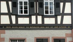 Neujahrsspruch 1736