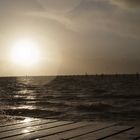 Neujahrssturm am Meer