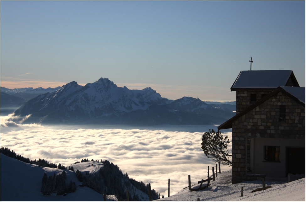 Neujahrstag 2009 auf der Rigi