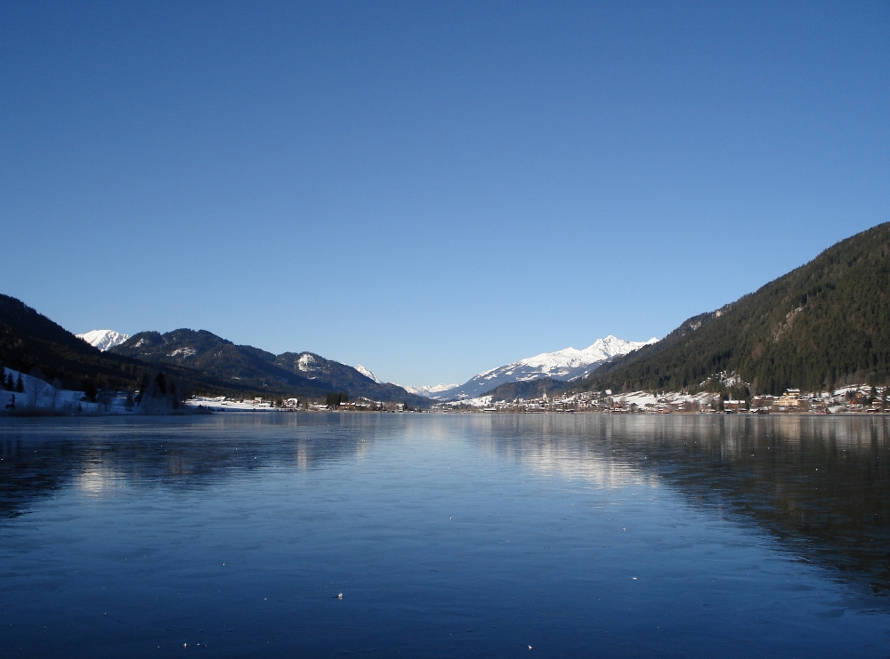 Neujahrstag 2011 um 10:00 am Weissensee