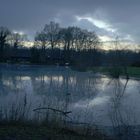 Neujahrstag am See