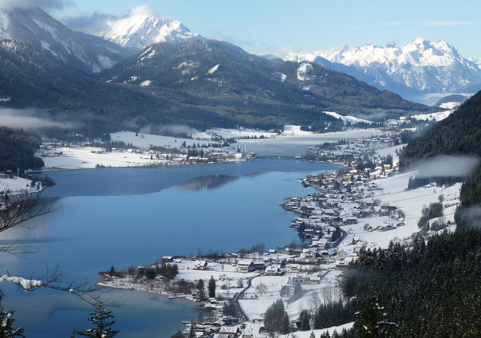 Neujahrstag am Weissensee