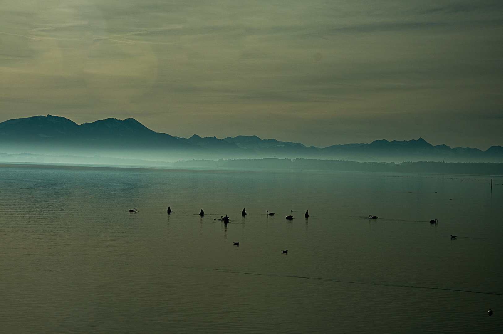 Neujahrstag beim Chiemsee