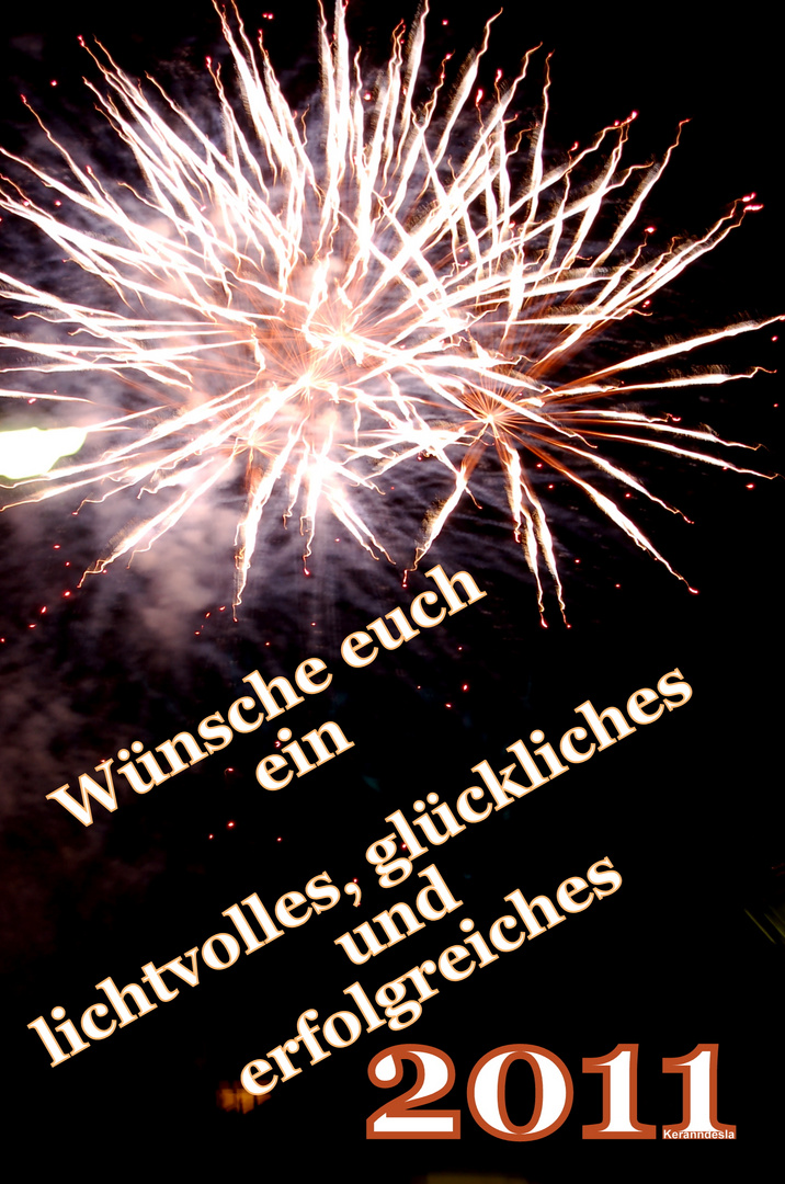 Neujahrswünsche