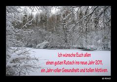 Neujahrswünsche an alle von der FC....