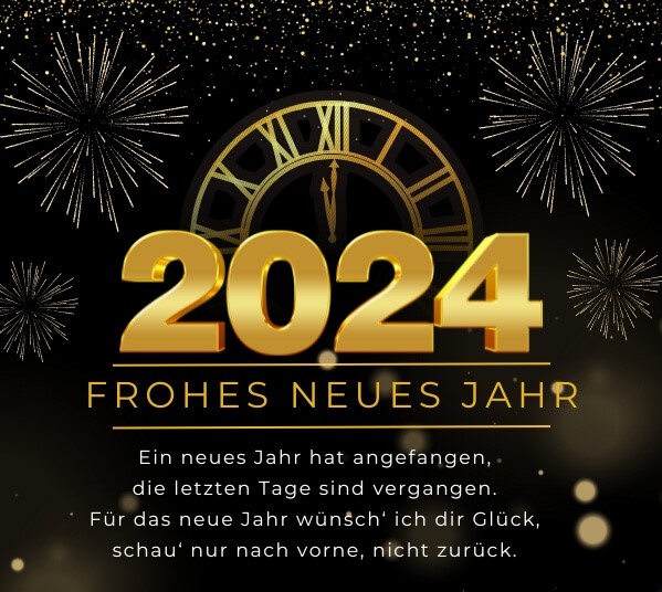 Neujahrswunsch-2024 Wünschen Anni und Herbert Sacherer