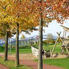 Neulandpark im Herbst