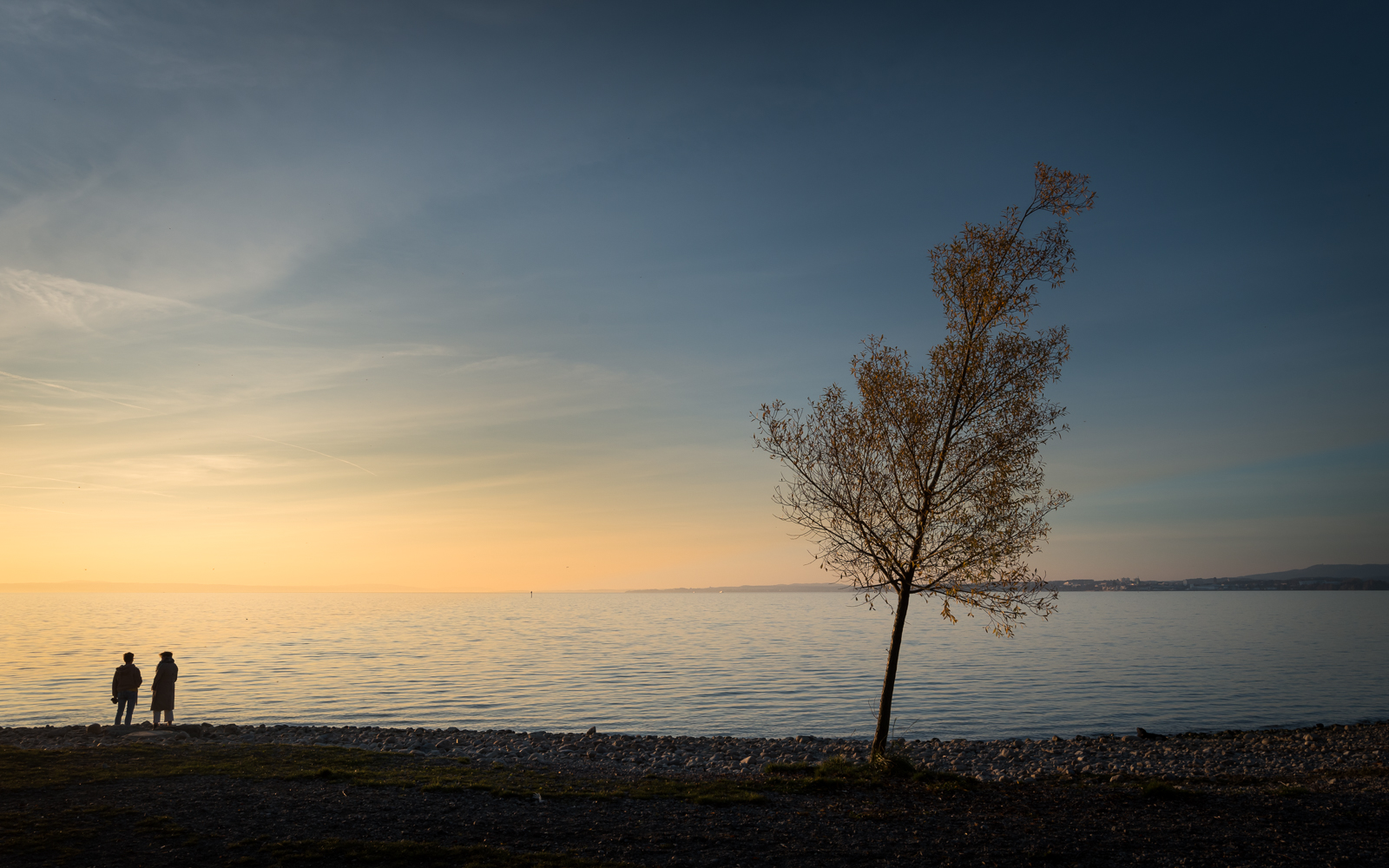 neulich abends am bodensee