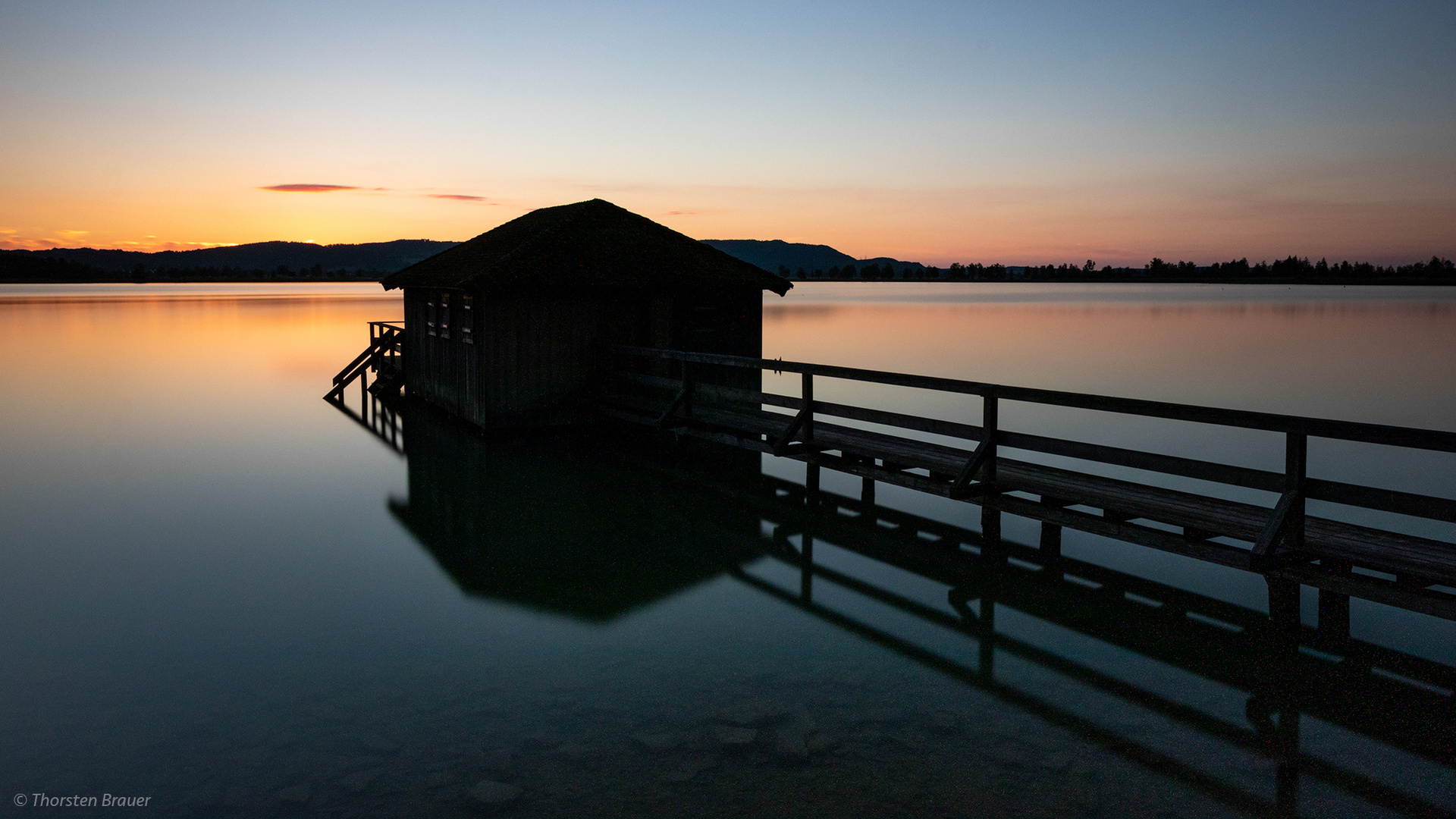 Neulich abends am Kochelsee