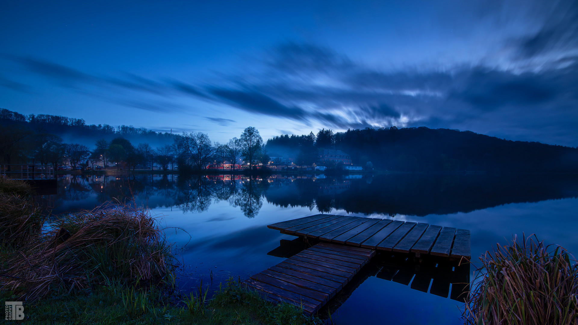 Neulich abends am See