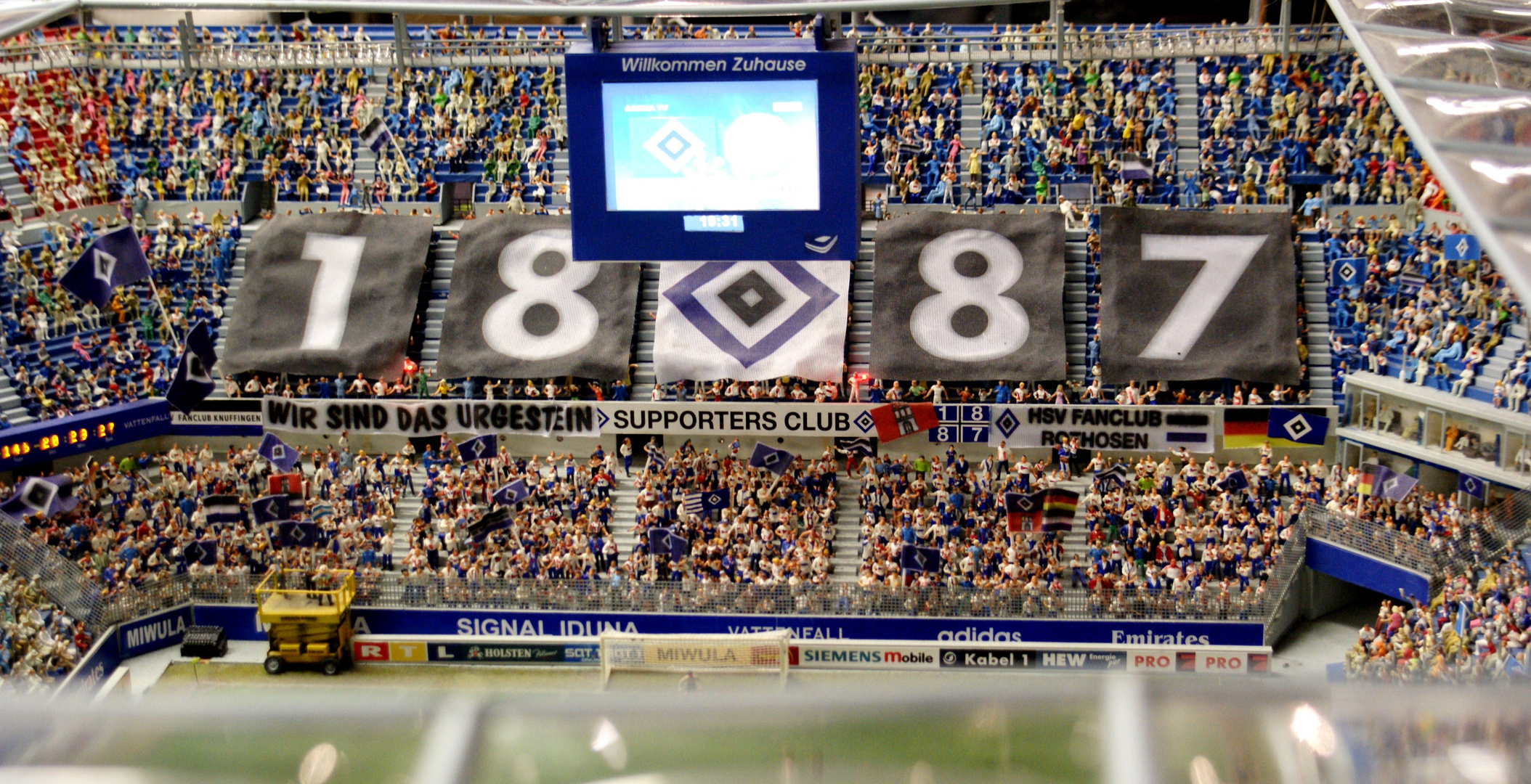 Neulich als Zwerg im Stadion