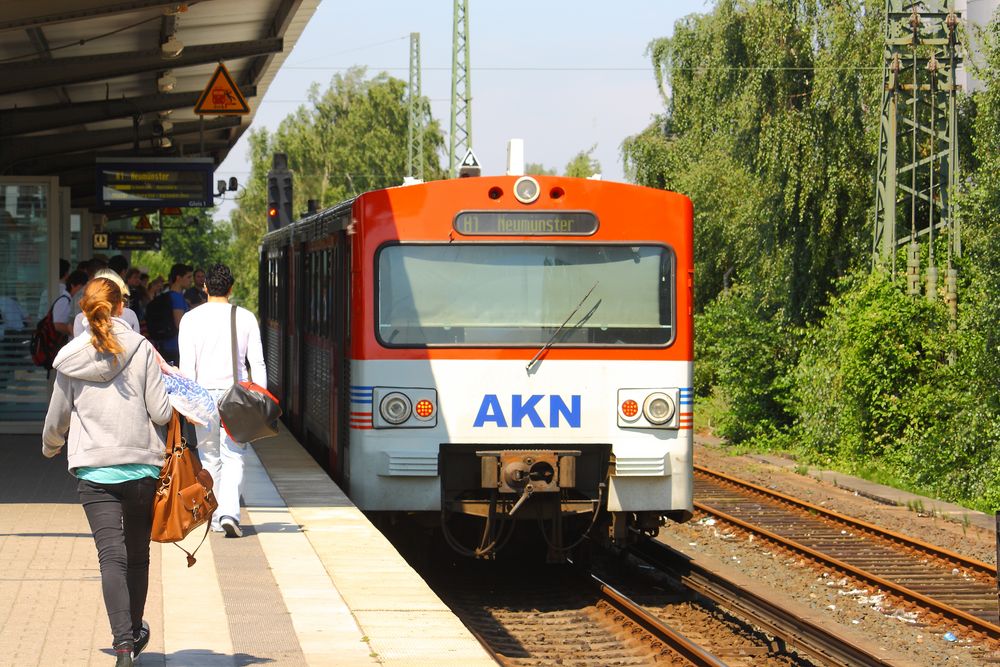 neulich am Bahnsteig