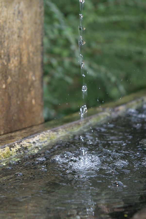 Neulich am Dorfbrunnen...