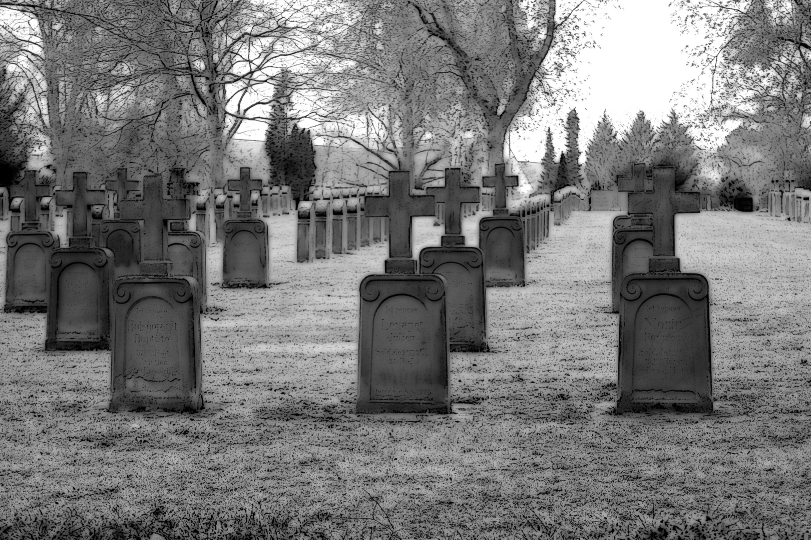 neulich am Friedhof