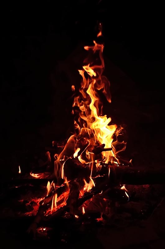 Neulich am Lagerfeuer