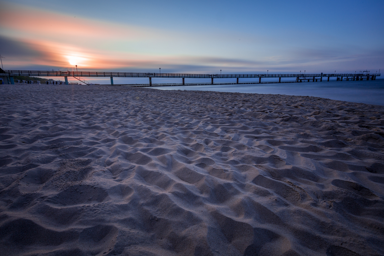 Neulich an einer Seebrücke auf Usedom