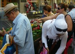 Neulich auf dem Viktor-Adler-Markt