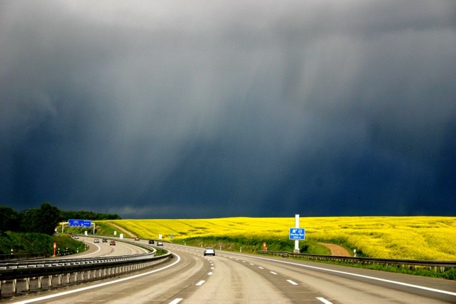 neulich auf der autobahn...