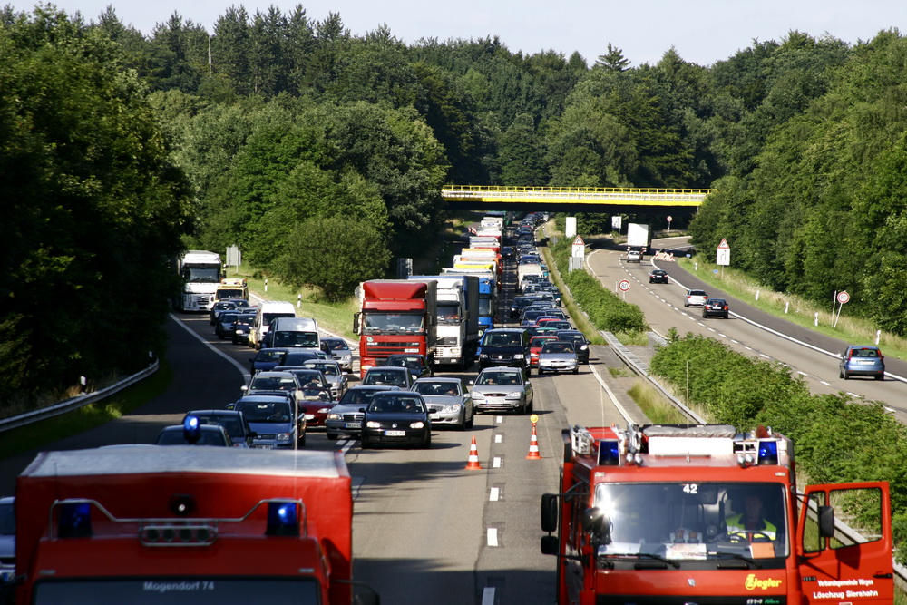 neulich auf der Autobahn...