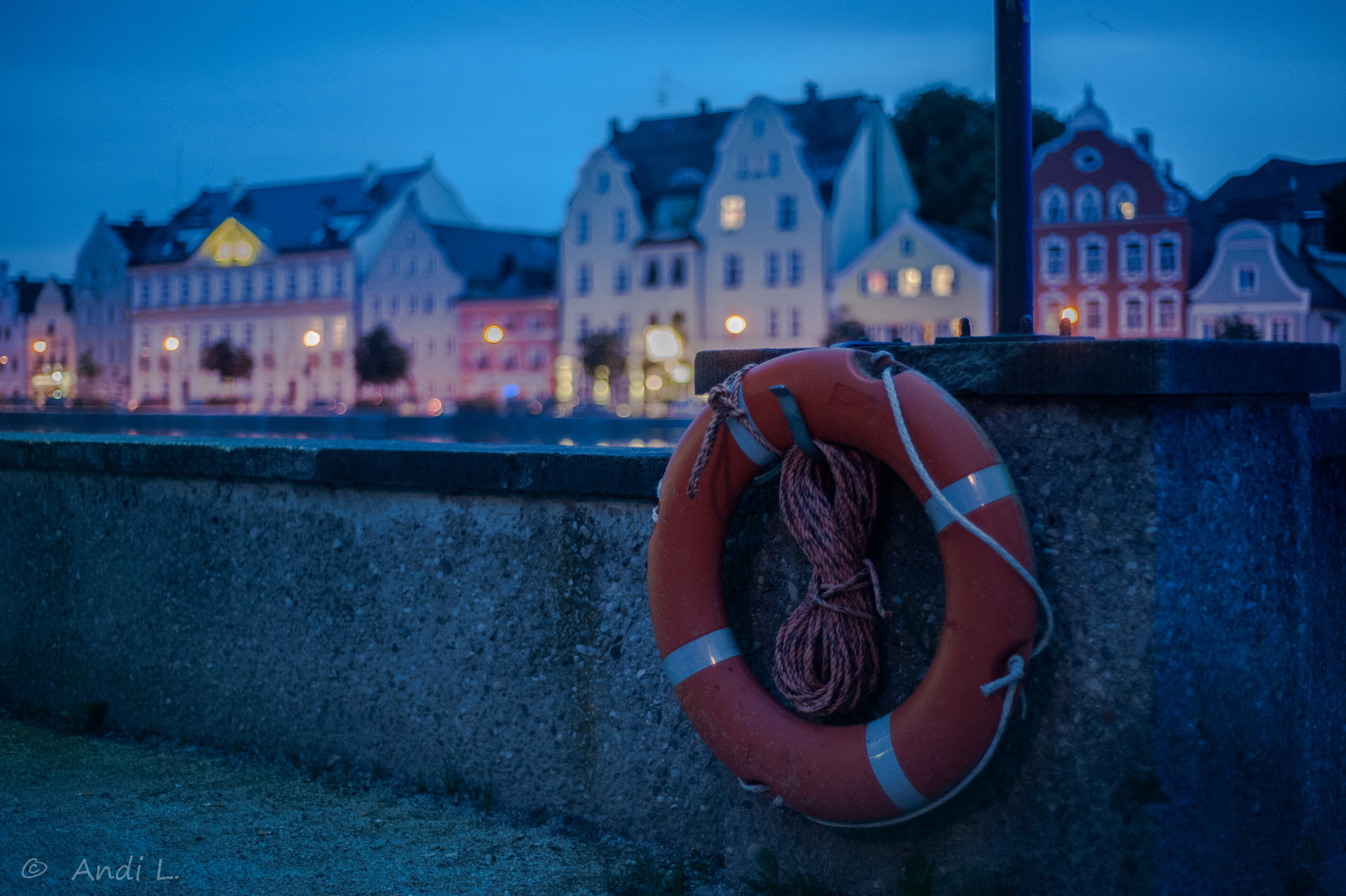 ...........neulich des Abends in Landshut...