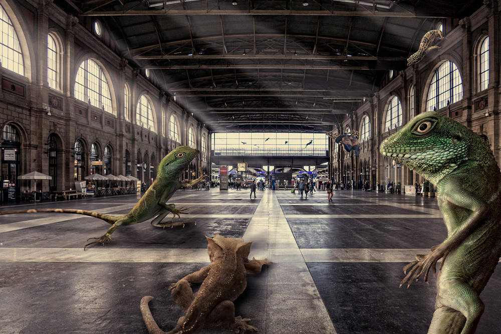 Neulich im Hauptbahnhof