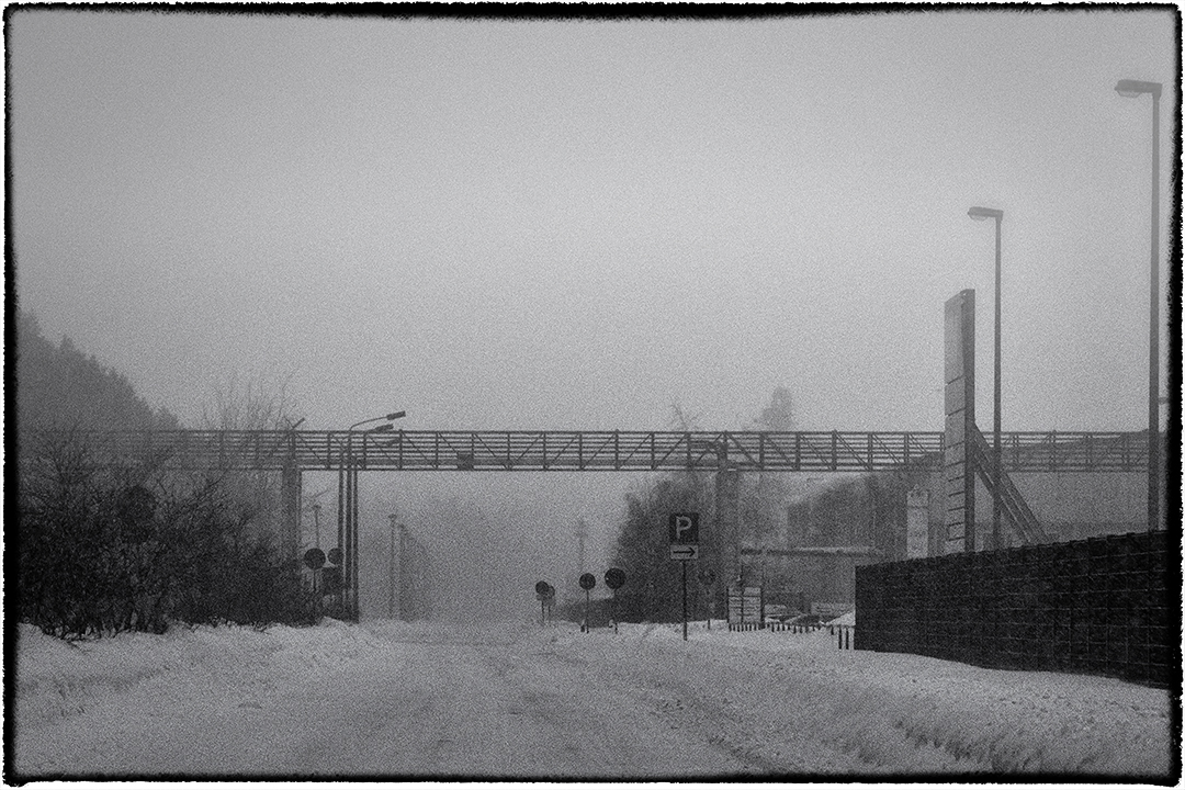 Neulich im Schneesturm