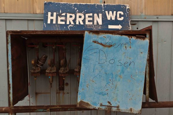 Neulich in der Norderwerft - Entsorgung