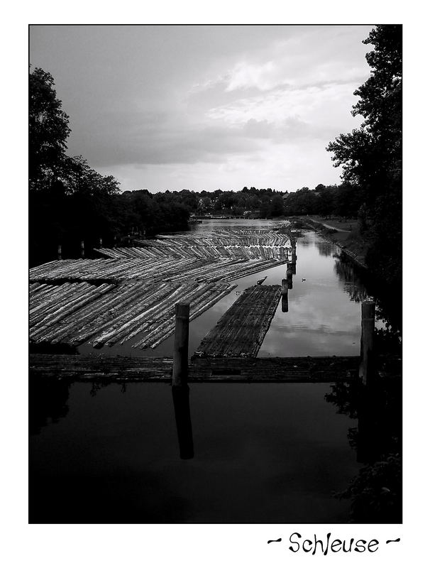 Neulich, kurz vor der Schleuse