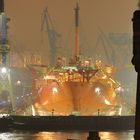 Neulich Nacht an Dock Elbe 17