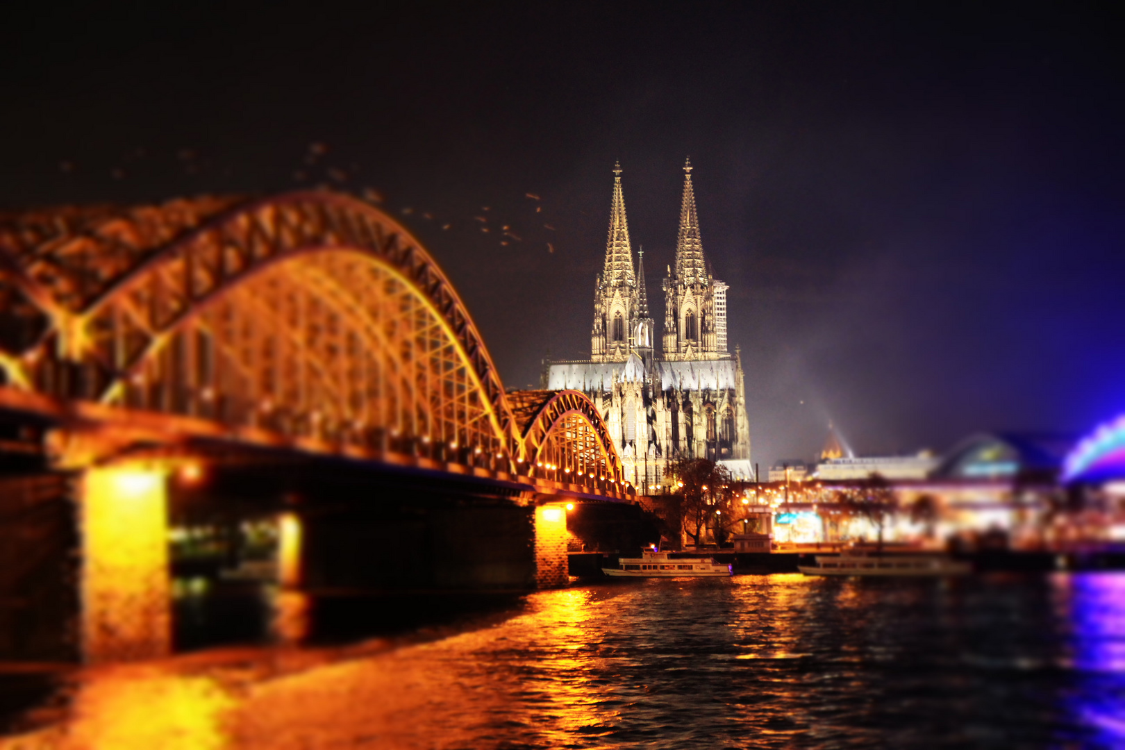 Neulich Nacht in Köln - Rendezvous mit dem Dom