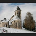 neulich, oberhalb der schneefallgrenze.