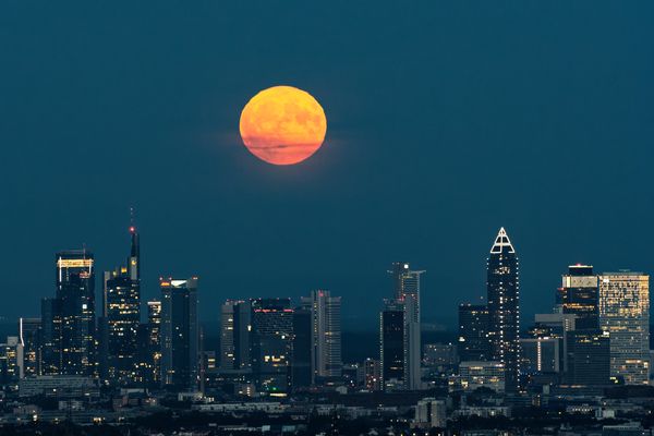 Neulich über Frankfurt