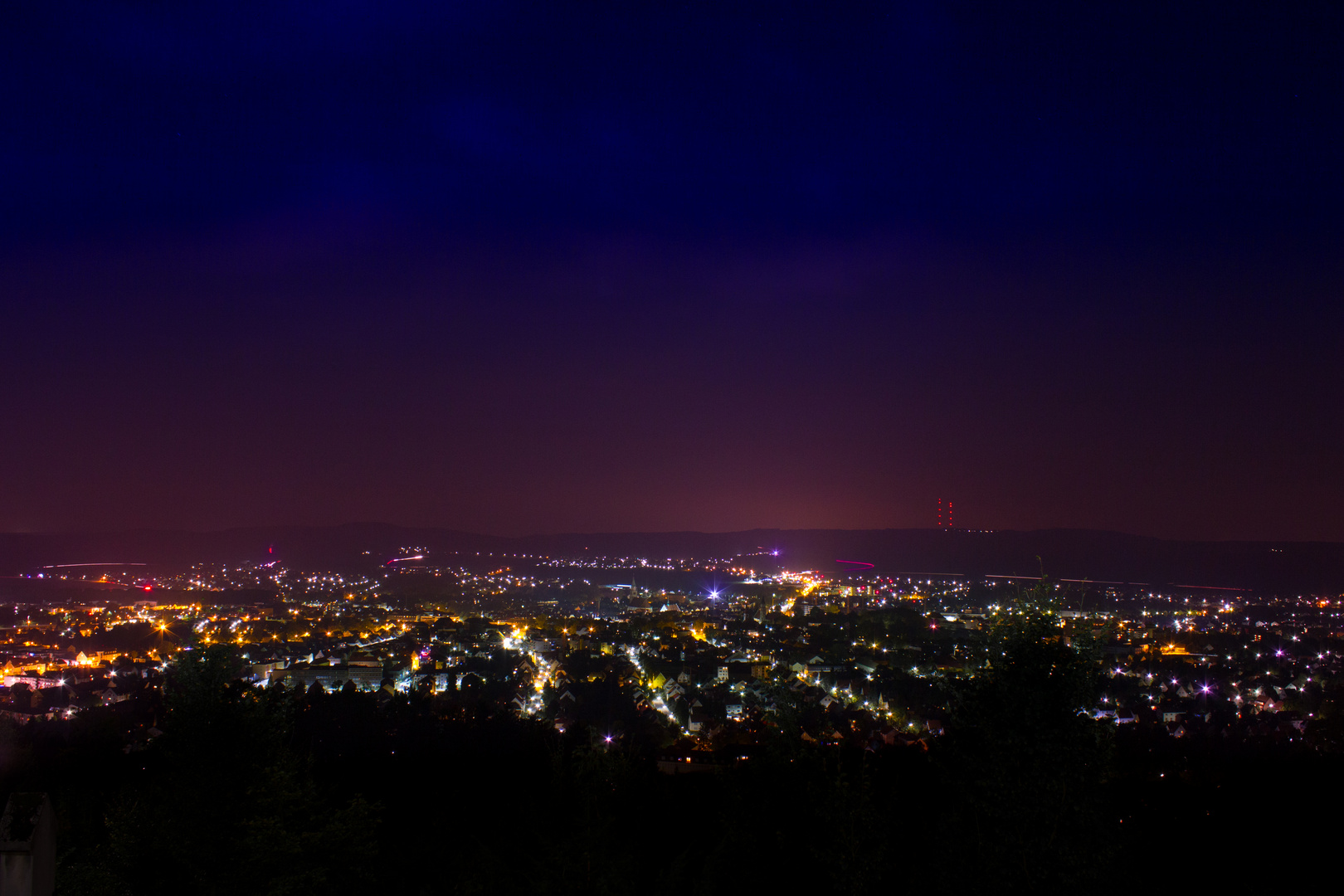 Neumarkt at night