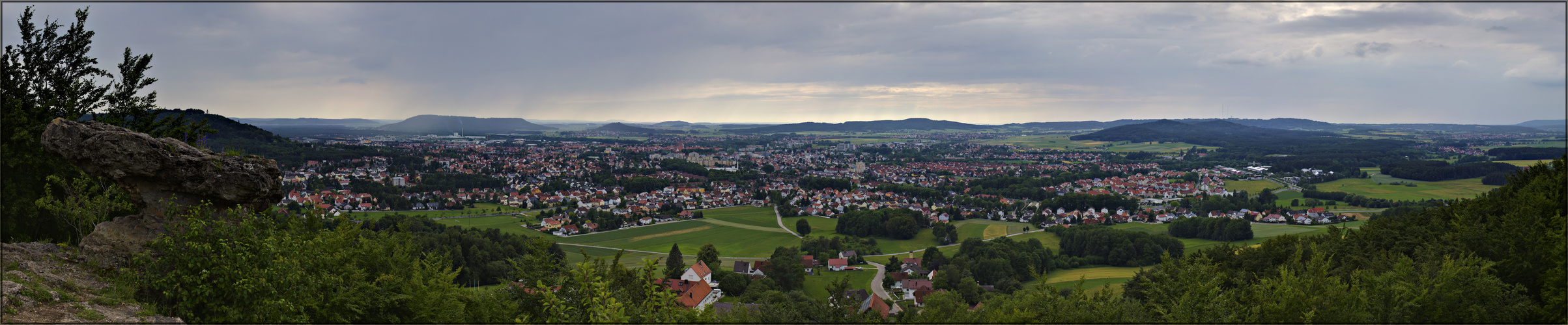 Neumarkt (Panorama vom Krähentisch)