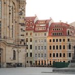 Neumarkt und Frauenkirche am Morgen