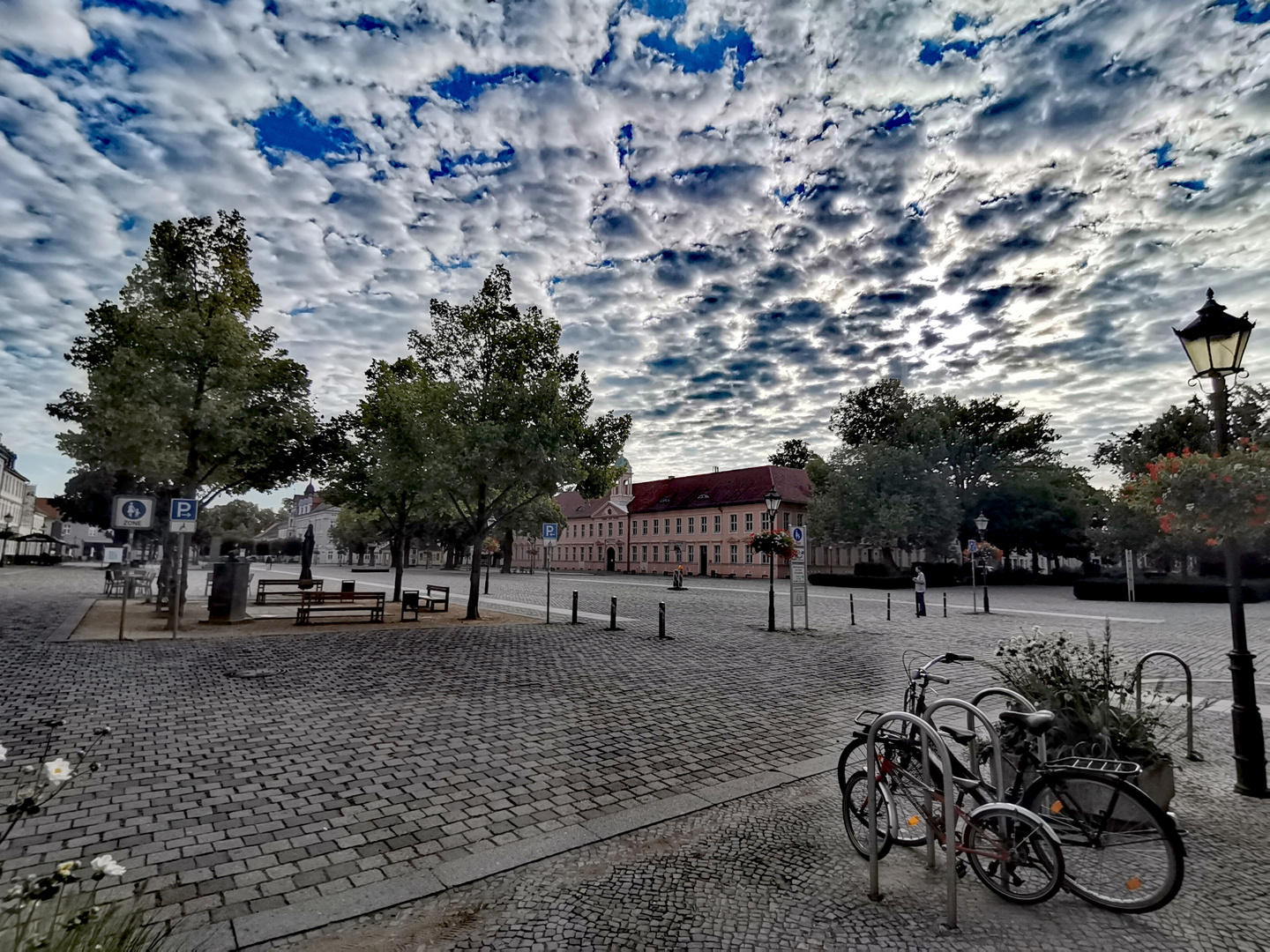 Neuruppin auf dem Schulplatz