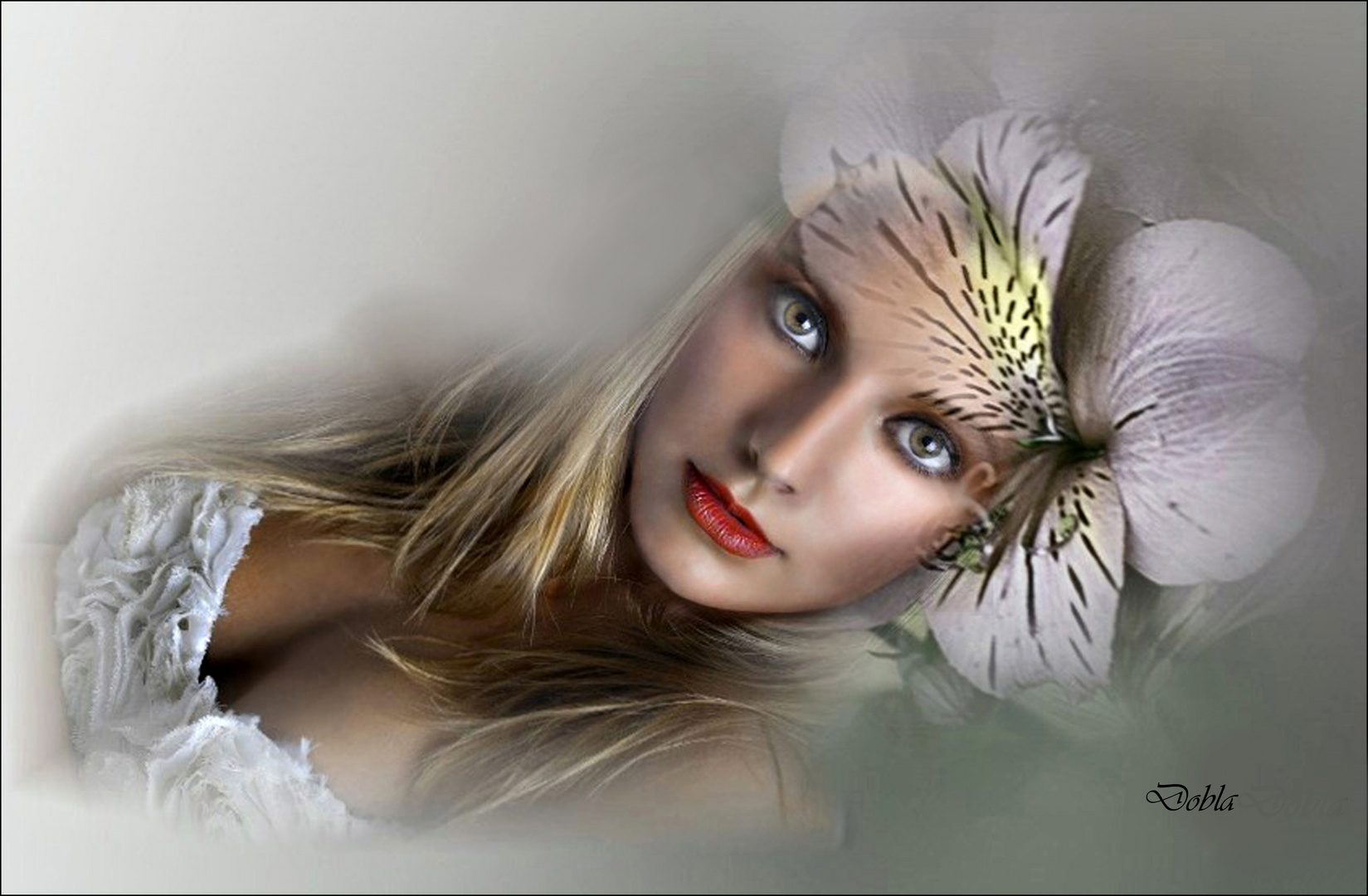 Neus con flores de Tropovero (Rafael Ubeda)