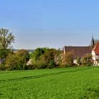 Neusaß liegt an der "Hohen Straße"