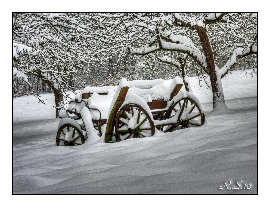 Neuschnee #2 (HDR)