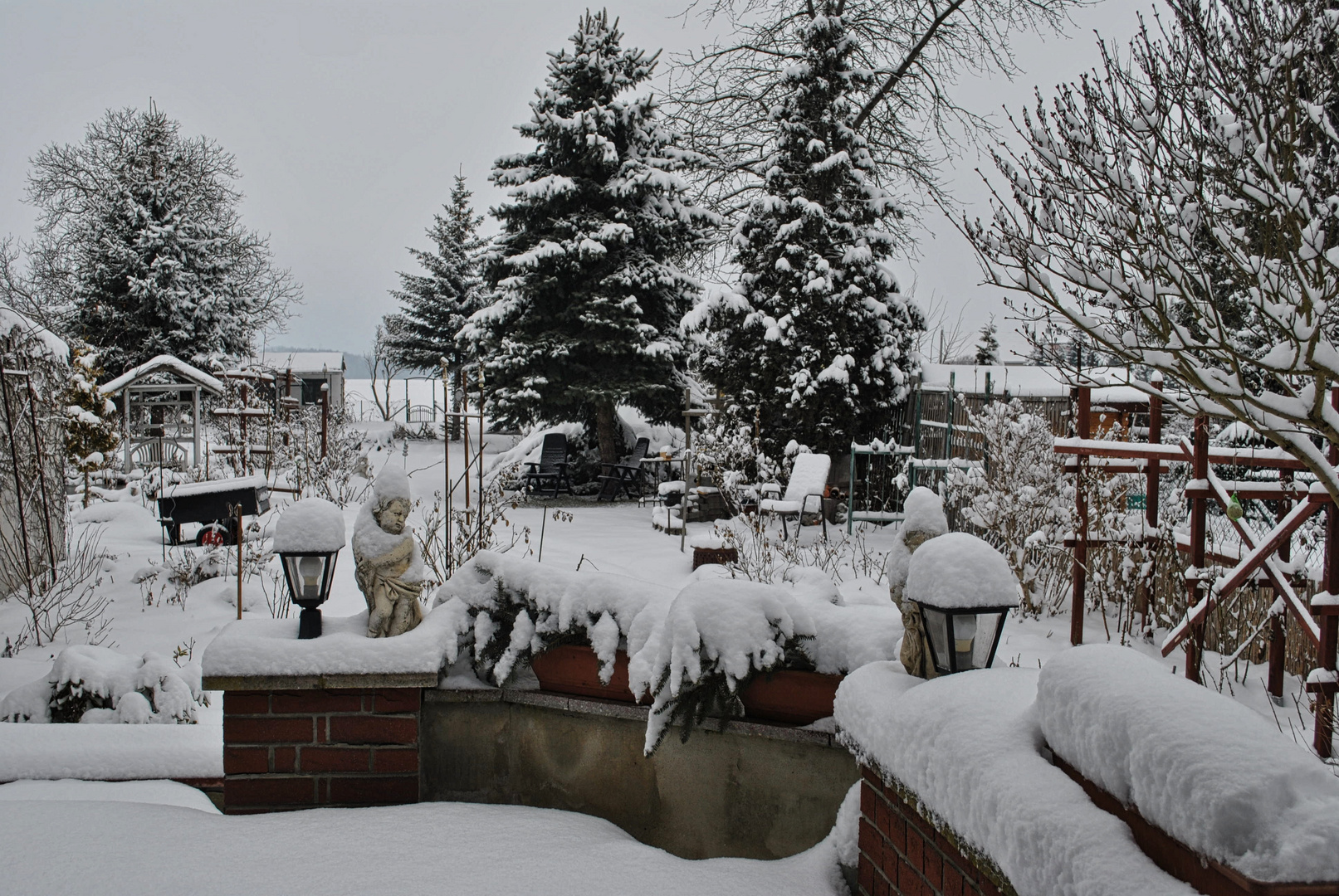 Neuschnee am 20.März 2013