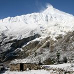 Neuschnee am Manaslu